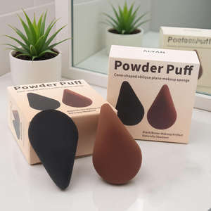 HeXue – Éponge de Maquillage Triangulaire Lavable Personnalisée pour Fond de Teint, Blush et Crème BB – Forme Unique – Vente en Gros - Product Image 4