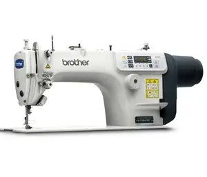 Single Needle Direct Drive Straight Lock Stitcher mit Faden trimmer Brother S-7100A gebrauchte Nähmaschinen