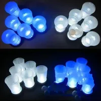 Seau de plage lumineux LED en plastique écologique, Gobelet lumineux pour jeux, Fournitures pour marché nocturne, Articles de bar, Vaisselle, OEM