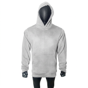 Custom Men Heavyweight Oversized <b>Hoodie</b> Vintage <b>Gothic</b> Cross Graphic Print Streetwear Pullover Fleece Winter Warm Casual Apparel - Product Image 1