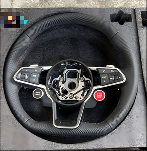 Volante Deportivo de Fibra de Carbono Personalizado con LED Inteligente para <span class=keywords><strong>Audi</strong></span> R8 <span class=keywords><strong>V10</strong></span> Coupe Spyder RWS 2016-2023 TT <span class=keywords><strong>RS3</strong></span> 4 5 6 7 - Product Image 2