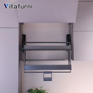 Vitafurni nhà bếp hiện đại lưu trữ đồ nội thất nhà máy bán buôn mềm đóng cửa kéo xuống giỏ thang máy Tủ Ngăn Kéo - Product Image 3