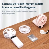 2025 nouveau Mini ventilateur de refroidissement affichage numérique pliant ménage extérieur Rechargeable petit ventilateur de poche avec support de téléphone