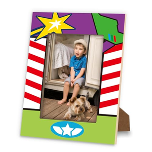 Cadre photo en PVC souple 3D personnalisé, haute performance, pour photos de dessins animés, 6 pouces, OEM - Product Image 1