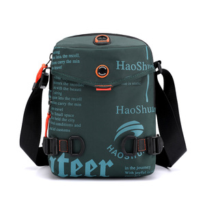 Sac banane multifonctionnel unisexe portable et imperméable pour le cyclisme en extérieur, sac de poitrine, sac messager simple, sac banane à lettres - Product Image 3