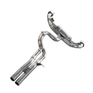 Sistema de Escape Deportivo de Acero Inoxidable con Válvulas de Ajuste Personalizado para Audi RS3 2.5T 2017-2023, Soldadura TIG, Tubo de Escape de 1.5mm de Espesor - Product Image 5