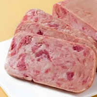 Daging Luncheon Dingkai Tekstur Semi-Lunak Siap Santap Kualitas Pabrik BRC Grosir dengan Umur Simpan 12 Bulan