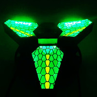 Vintage led ventilateur lumière tête mobile lumières DJ Disco boîte de nuit ktv pub partie led araignée tête mobile sharpy faisceau lumineux
