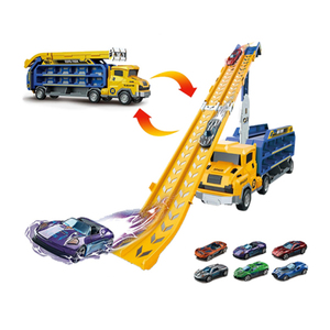Deformación deslizante Lifting Rocket Rail Car Set para niños Creative Track Toy - Product Image 2
