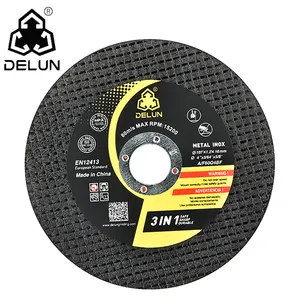 High quality nice price 4inch 107mm black cutting and grinding disc and high quality diamond cutting wheel