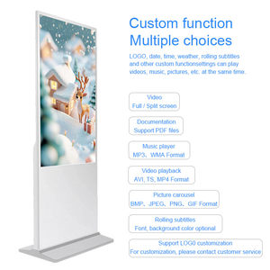토템 4K 터치스크린 인터랙티브 디스플레이 윈도우 안드로이드 광고 키오스크 원활한 작동 올인원 교육 비즈니스용 - Product Image 5