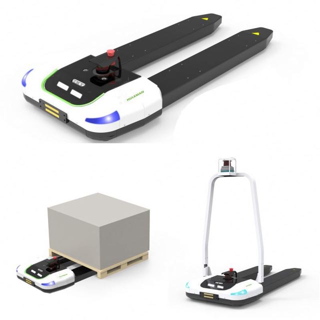 Customized Remote Control AGV 1.0 Tone Pallet Truck AMR