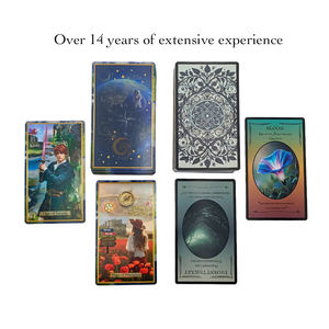 <span class=keywords><strong>Cartas</strong></span> <span class=keywords><strong>de</strong></span> Tarot con bordes dorados personalizados, baraja dorada Premium para adivinación <span class=keywords><strong>de</strong></span> La Fortuna - Product Image 4