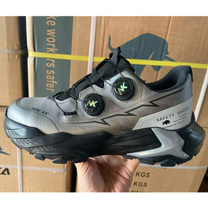 Calzado de Seguridad DSF1038 Negro de Caña Baja, Transpirable, con Malla, Anti-Pinchazos, con Puntera de Acero, Zapatillas Protectoras - Product Image 4