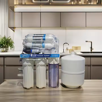 Mesin pemurni air RO 7 tahap, mesin pemurni air dengan tangki tekanan komersial Reverse Osmosis dan sistem pemurni air