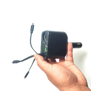 Có thể thu vào xe sạc, 4 trong 1 siêu nhanh xe sạc điện thoại adapter, tự động điện thoại di động sạc Phụ kiện - Product Image 4