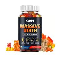 Gummies Massives pour Hommes : Énergie et Croissance – Fonction d'Amélioration Masculine – Authentiques et Originales – Idéales pour le Dropshipping Shopify