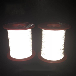 Haute réflectivité 1mm 2mm verre et PVC réflecteur fil réfléchissant ruban d'avertissement parfaitement visible pour sangle de camion - Product Image 2