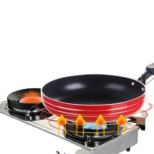 Venta al por mayor Mini Sartén de aluminio Antiadherente Sartenes Juego de utensilios de cocina Color Huevo Freír Sartenes - Product Image 5