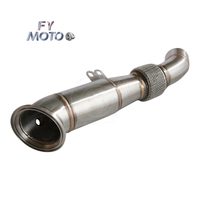 أنبوب العادم Downpipe لbw B58 M240I 340I 440I 540I محرك 740I + 7.5 بوصة