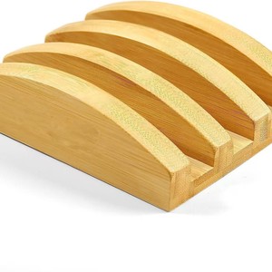 Base de almacenamiento transfronteriza para tablas de cortar de madera, para encimera, escurridor de tablas de cortar, base de almacenamiento sencilla para cocina - Product Image 1