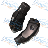 Connecteur EV DC Longood CCS1 vers CHAdeMO pour Nissan Leaf NV200, charge EV CHAdeMO sur chargeur CCS1 norme américaine DC 200KW 1000V