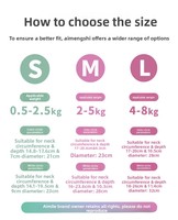 Collier éthelien pour animaux de compagnie en mousse EVA souple, ultra-léger, réglable, à 5 rangées de boucles, imperméable, pour la récupération post-opératoire professionnelle