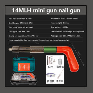 Cloueuse pneumatique sans fil pour projectiles en acier et en bois - Product Image 5