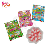 Sweet Sour Boom Sugar Chewy Candy Fruit Flavor Crispy Freeze Dried Candy