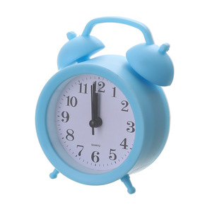 <b>Round</b> Colored Alarm Clock <b>Battery</b> Powered Single Sided For Back To School Student Use - Product Image 4