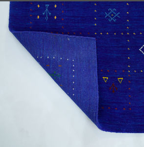 Alfombra Oushak Antigua de Lana Moderna Hecha a Mano, Diseño de Color Sólido, Antideslizante, Lavable, Duradera, Apta para Todos los Ambientes del Hogar - Product Image 3