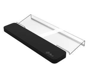 Soporte inclinado para teclado de computadora y reposamuñecas para una escritura ergonómica fácil - Product Image 1