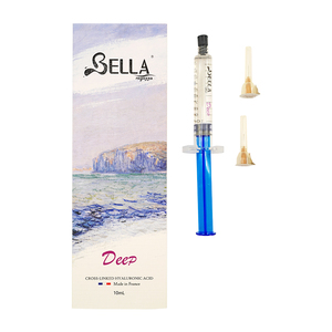Bella 10ml Gel Derm Deep Subskin Filler HA 24mg pour le visage/les lèvres/les yeux/les joues/le nez, non-épaississant, résultats durables - Product Image 2