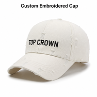 Gorra de béisbol con bordado de letras de París, gorra de béisbol de algodón puro con característica común, gorra de béisbol de estilo lavado y desgastado