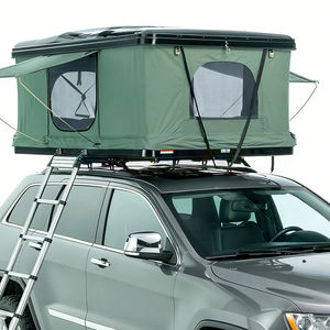 Carpa de techo plegable de carcasa rígida, portátil, impermeable, de tela Oxford, con postes de aluminio, para 4 personas - Product Image 4