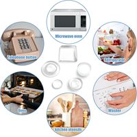 Points de bosse pour malvoyants, formes de tailles mixtes Aides à la basse vision Autocollants tactiles Aides en braille pour aveugles, basse vision, personnes âgées