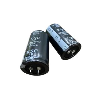 Capacitor High Quality Full Voltage 100v 6800uf OX Horn Capacitor 100V 6800uf Snap In Audio Aluminum Electrolytic Capacitor