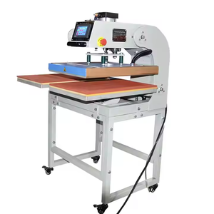 Máquina de Transferencia de Calor por Sublimación Neumática Doble de 110V, Nueva, para Impresión de Camisetas de Fútbol - Product Image 6