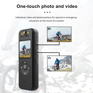 Cámara Corporal Goobsafe CS09 4K 30fps WiFi, Batería de 1400mAh 4H, Lente Giratoria de 180°, DVR Deportivo de 256GB, Resistente al Agua IP67, IA Inteligente - Product Image 3