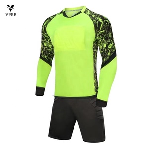 Divisa da <span class=keywords><strong>Portiere</strong></span> per Bambini, <span class=keywords><strong>Maglia</strong></span> da <span class=keywords><strong>Calcio</strong></span> per Ragazzi, Maglietta Protettiva a Maniche Lunghe con Spugna per Bambini MJ801 - Product Image 3
