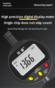 Hengliang Hoge Precisie Roestvrijstalen Digitale <span class=keywords><strong>Display</strong></span> Wijzerplaat Indicatormeter Elektronische Mechanische Aanwijzer Dieptemeter - Product Image 2