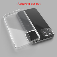 Offre Spéciale clair TPU antichoc étui téléphone portable pare-chocs coque arrière pour Apple Iphone 13 14 15 16 Pro Max Plus