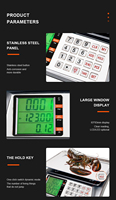 Balance de calcul de prix rechargeable 30 kg, balance numérique de haute qualité, personnalisable OEM