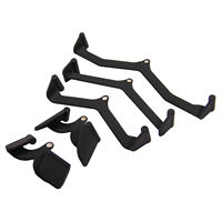 Accessoires de musculation pour exercices de gym, musculation, 5 pièces, combo, barre de traction LAT, accessoire pour machine à câble