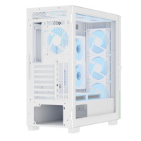 Boîtier PC Gaming EATX OEM Neuf en Gros, Châssis d'Ordinateur de Bureau Mid-Tower Personnalisé Horizontal
