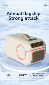 เครื่องปรับอากาศเคลื่อนที่แบบพกพาสำหรับใช้งานกลางแจ้ง 6200BTU - Product Image 4