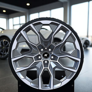 Rines de Aleación para Automóvil de 21 y 22 Pulgadas, Color Negro Brillante, 5x100, 5x105, 5x108, 5x112, 5x114.3, 5x120 para <span class=keywords><strong>BMW</strong></span> <span class=keywords><strong>M3</strong></span>, M5, F10, M6, E61, E92, E93, E39, <span class=keywords><strong>E46</strong></span> - Product Image 5