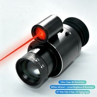 Télescope monoculaire à double usage jour et nuit, vision nocturne infrarouge pour la chasse, les sports de plein air NV400