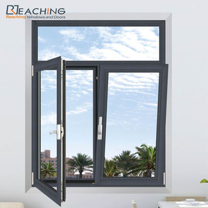 Cửa Sổ xoay nghiêng nhôm vào trong Mở Cửa Sổ Phễu cách nhiệt tuyệt vời phù hợp với thời tiết lạnh - Product Image 1