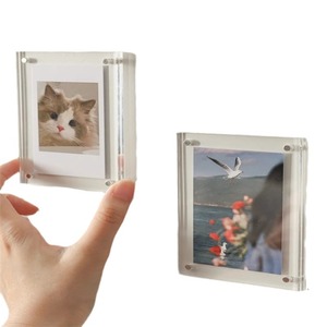 2.36x3.54 Inch Clear Acrylic Plastic Fridge Magnetic <strong>Picture</strong> <strong>Frame</strong> <strong>Small</strong> Magnetic Photo <strong>Frame</strong> - Product Image 4